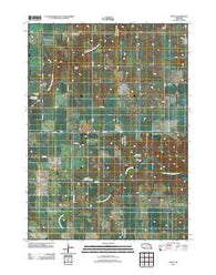 Venus Nebraska Historical topographic map, 1:24000 scale, 7.5 X 7.5 Minute, Year 2011
