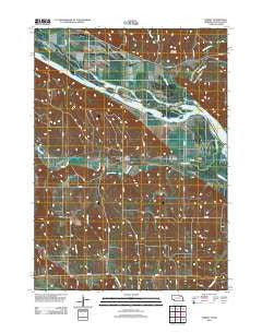 Verdel Nebraska Historical topographic map, 1:24000 scale, 7.5 X 7.5 Minute, Year 2011