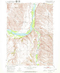 Verdigre NE Nebraska Historical topographic map, 1:24000 scale, 7.5 X 7.5 Minute, Year 1950