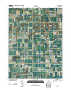 Waco Nebraska Historical topographic map, 1:24000 scale, 7.5 X 7.5 Minute, Year 2011