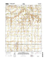 Waco Nebraska Current topographic map, 1:24000 scale, 7.5 X 7.5 Minute, Year 2014