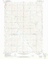 Wahoo SE Nebraska Historical topographic map, 1:24000 scale, 7.5 X 7.5 Minute, Year 1969