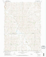 Wahoo SE Nebraska Historical topographic map, 1:24000 scale, 7.5 X 7.5 Minute, Year 1969