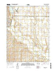 Wahoo East Nebraska Current topographic map, 1:24000 scale, 7.5 X 7.5 Minute, Year 2014
