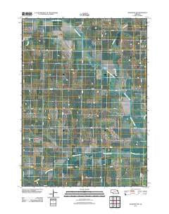 Wakefield SW Nebraska Historical topographic map, 1:24000 scale, 7.5 X 7.5 Minute, Year 2011