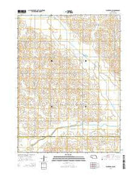 Wakefield SW Nebraska Current topographic map, 1:24000 scale, 7.5 X 7.5 Minute, Year 2014