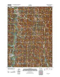 Walthill Nebraska Historical topographic map, 1:24000 scale, 7.5 X 7.5 Minute, Year 2011