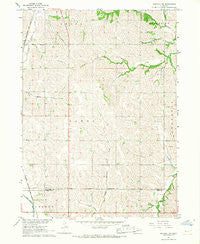 Walthill SW Nebraska Historical topographic map, 1:24000 scale, 7.5 X 7.5 Minute, Year 1966