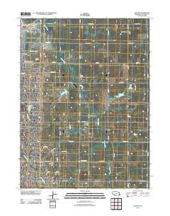 Walton Nebraska Historical topographic map, 1:24000 scale, 7.5 X 7.5 Minute, Year 2011