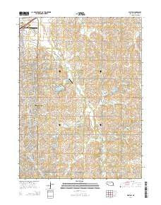 Walton Nebraska Current topographic map, 1:24000 scale, 7.5 X 7.5 Minute, Year 2014