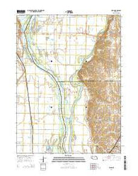 Wann Nebraska Current topographic map, 1:24000 scale, 7.5 X 7.5 Minute, Year 2014
