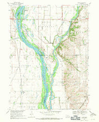 Wann Nebraska Historical topographic map, 1:24000 scale, 7.5 X 7.5 Minute, Year 1968