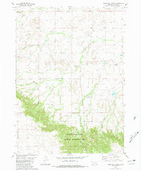 Warbonnet Ranch Nebraska Historical topographic map, 1:24000 scale, 7.5 X 7.5 Minute, Year 1980