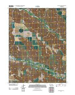 Wauneta East Nebraska Historical topographic map, 1:24000 scale, 7.5 X 7.5 Minute, Year 2011
