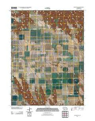 Wauneta SE Nebraska Historical topographic map, 1:24000 scale, 7.5 X 7.5 Minute, Year 2011