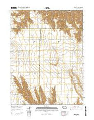Wauneta SE Nebraska Current topographic map, 1:24000 scale, 7.5 X 7.5 Minute, Year 2014