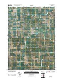 Wausa Nebraska Historical topographic map, 1:24000 scale, 7.5 X 7.5 Minute, Year 2011