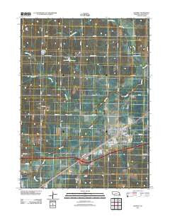 Waverly Nebraska Historical topographic map, 1:24000 scale, 7.5 X 7.5 Minute, Year 2011