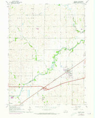 Waverly Nebraska Historical topographic map, 1:24000 scale, 7.5 X 7.5 Minute, Year 1964