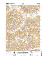 Wayne Nebraska Current topographic map, 1:24000 scale, 7.5 X 7.5 Minute, Year 2014