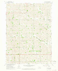 Wayne SW Nebraska Historical topographic map, 1:24000 scale, 7.5 X 7.5 Minute, Year 1963