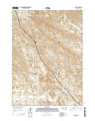 Wayside Nebraska Current topographic map, 1:24000 scale, 7.5 X 7.5 Minute, Year 2014