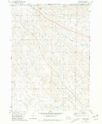 Wayside Nebraska Historical topographic map, 1:24000 scale, 7.5 X 7.5 Minute, Year 1980