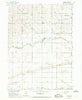 Webster Nebraska Historical topographic map, 1:24000 scale, 7.5 X 7.5 Minute, Year 1966