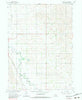 Wee Town Nebraska Historical topographic map, 1:24000 scale, 7.5 X 7.5 Minute, Year 1963
