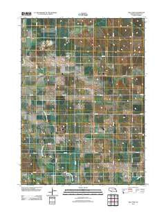 Wee Town Nebraska Historical topographic map, 1:24000 scale, 7.5 X 7.5 Minute, Year 2011