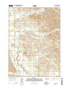 Wee Town Nebraska Current topographic map, 1:24000 scale, 7.5 X 7.5 Minute, Year 2014