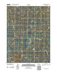 Weeping Water NE Nebraska Historical topographic map, 1:24000 scale, 7.5 X 7.5 Minute, Year 2011