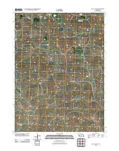 Well Valley Nebraska Historical topographic map, 1:24000 scale, 7.5 X 7.5 Minute, Year 2011