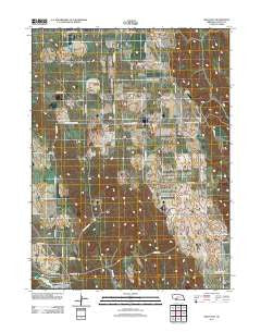 Wellfleet Nebraska Historical topographic map, 1:24000 scale, 7.5 X 7.5 Minute, Year 2011