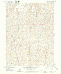 Wellfleet NE Nebraska Historical topographic map, 1:24000 scale, 7.5 X 7.5 Minute, Year 1956