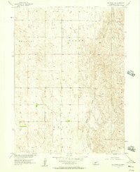 Wellfleet NW Nebraska Historical topographic map, 1:24000 scale, 7.5 X 7.5 Minute, Year 1956