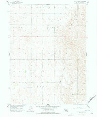 Wellfleet NW Nebraska Historical topographic map, 1:24000 scale, 7.5 X 7.5 Minute, Year 1956