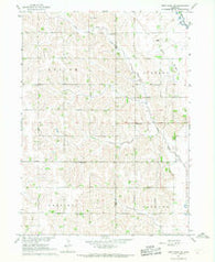 West Point NE Nebraska Historical topographic map, 1:24000 scale, 7.5 X 7.5 Minute, Year 1966
