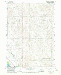 West Point NW Nebraska Historical topographic map, 1:24000 scale, 7.5 X 7.5 Minute, Year 1966