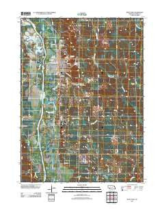 West Point Nebraska Historical topographic map, 1:24000 scale, 7.5 X 7.5 Minute, Year 2011