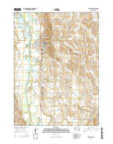 West Point Nebraska Current topographic map, 1:24000 scale, 7.5 X 7.5 Minute, Year 2014