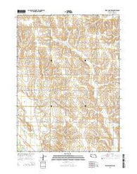 West Point NW Nebraska Current topographic map, 1:24000 scale, 7.5 X 7.5 Minute, Year 2014