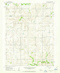 Western SE Nebraska Historical topographic map, 1:24000 scale, 7.5 X 7.5 Minute, Year 1961