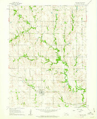 Western Nebraska Historical topographic map, 1:24000 scale, 7.5 X 7.5 Minute, Year 1961