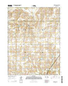 Western SE Nebraska Current topographic map, 1:24000 scale, 7.5 X 7.5 Minute, Year 2014