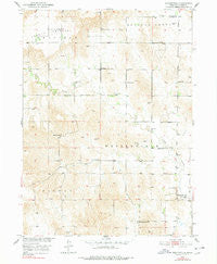 Westerville Nebraska Historical topographic map, 1:24000 scale, 7.5 X 7.5 Minute, Year 1974