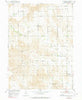 Westerville Nebraska Historical topographic map, 1:24000 scale, 7.5 X 7.5 Minute, Year 1974