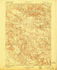 Whistle Creek Nebraska Historical topographic map, 1:125000 scale, 30 X 30 Minute, Year 1899