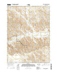 Whistle Creek NW Nebraska Current topographic map, 1:24000 scale, 7.5 X 7.5 Minute, Year 2014