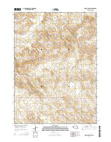 Whistle Creek SE Nebraska Current topographic map, 1:24000 scale, 7.5 X 7.5 Minute, Year 2014